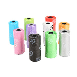 Pet Dog Poop Bags Dispenser Collector Scoop Holder Puppy Cat Pooper Scooper Bag Small Rolls Outdoor Clean Pets Supplies