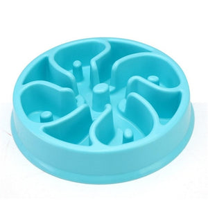 2019 Portable Pet Dog Feeding Food Bowls Puppy Slow Down Eating Feeder Dish Bowel Prevent Obesity Dogs Supplies Dropshipping