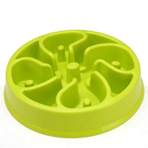 2019 Portable Pet Dog Feeding Food Bowls Puppy Slow Down Eating Feeder Dish Bowel Prevent Obesity Dogs Supplies Dropshipping