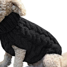 Load image into Gallery viewer, Winter Knitted Dog Clothes Warm Jumper Sweater For Small Large Dogs Pet Clothing Coat Knitting Crochet Cloth Jersey Perro #15
