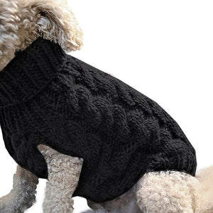 Winter Knitted Dog Clothes Warm Jumper Sweater For Small Large Dogs Pet Clothing Coat Knitting Crochet Cloth Jersey Perro #15