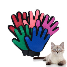 Load image into Gallery viewer, Cat Grooming Gloves for Cats Pet Gloves Pet Hair Deshedding Brush Comb Glove for Pet Dog Cleaning Massage Glove for Animal
